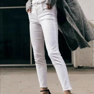 Women's J Brand Side Braided Skinny Jeans size 26